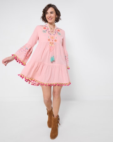 Joe Browns Delightful Doby Tunic Dress