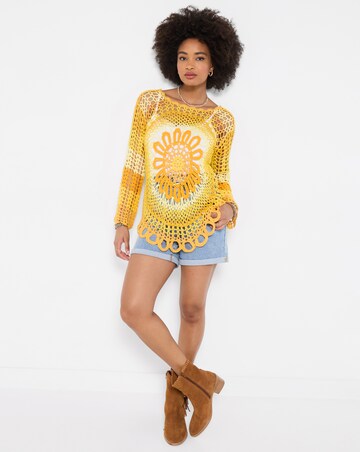 Joe Browns Summer Sunshine Crochet Top