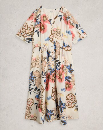 White Stuff Kate Button Through Dress