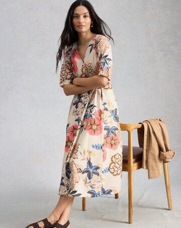 White Stuff Kate Button Through Dress