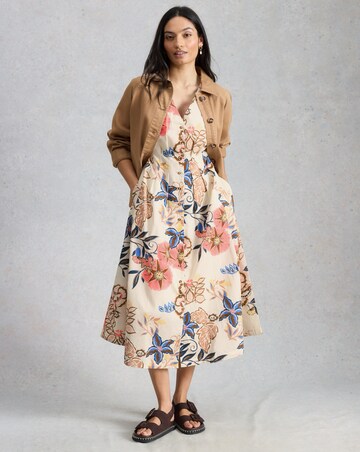 White Stuff Kate Button Through Dress