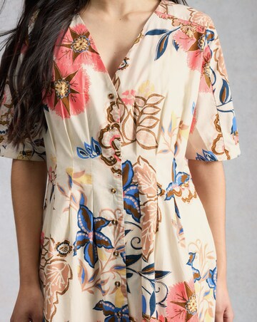 White Stuff Kate Button Through Dress