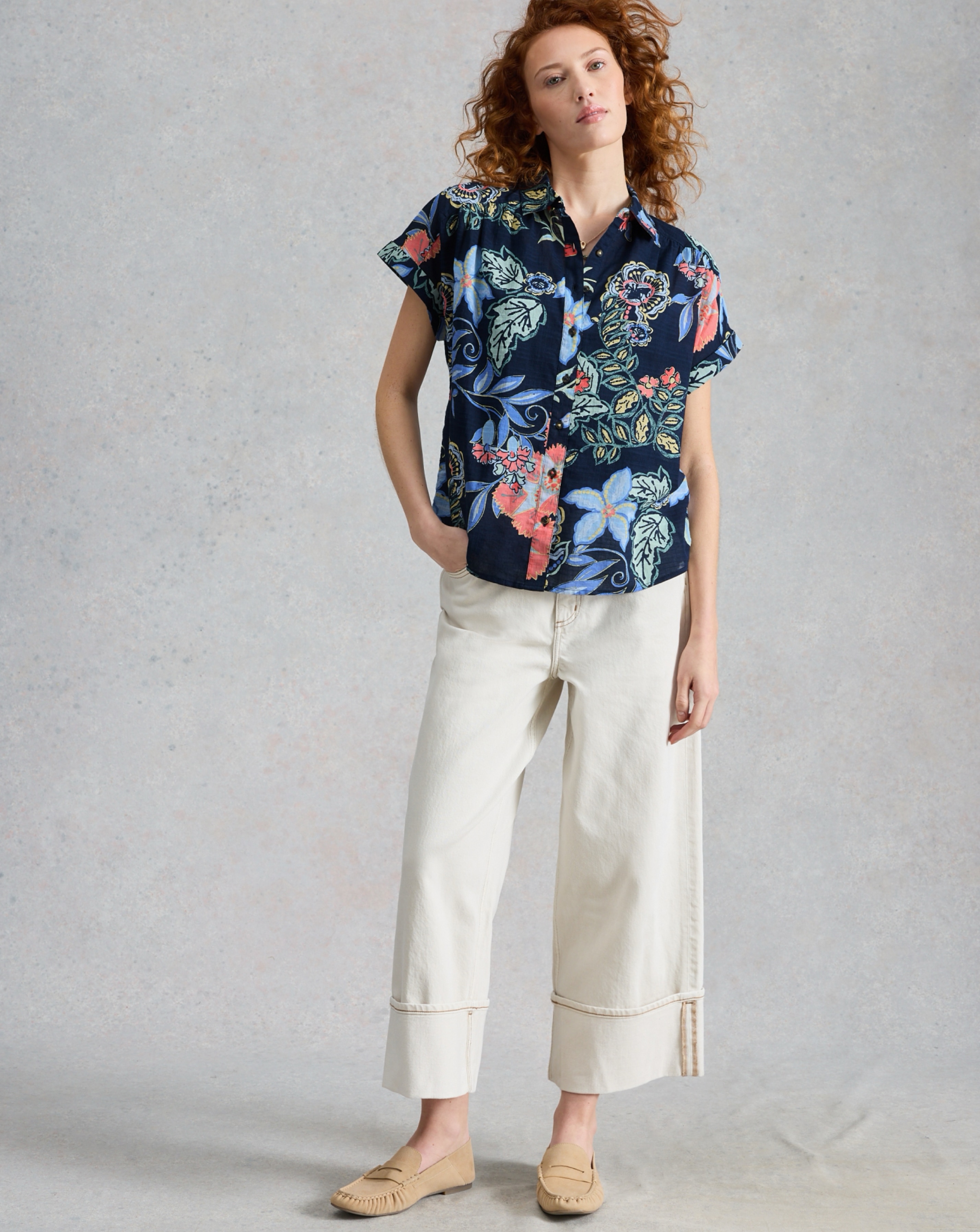 New In - White Stuff Orla Button Through Shirt