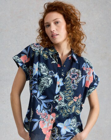 White Stuff Orla Button Through Shirt