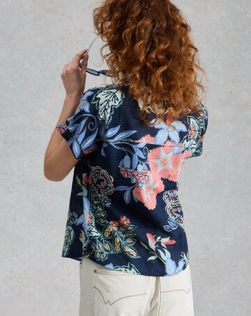 White Stuff Orla Button Through Shirt