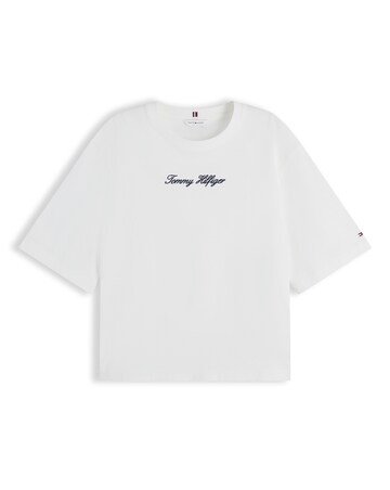 Tommy Hilfiger Classic Script Trapeze Tee