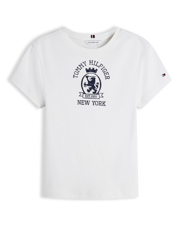 Tommy Hilfiger Garment Dye Crest Tee