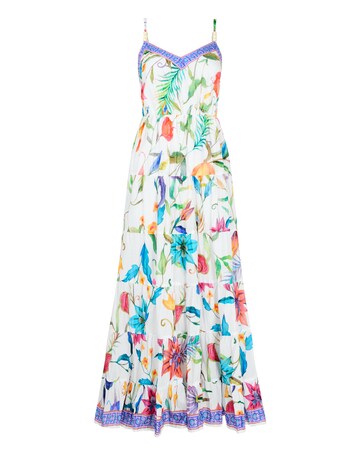 Joe Browns Beautiful Border Maxi Dress Petite