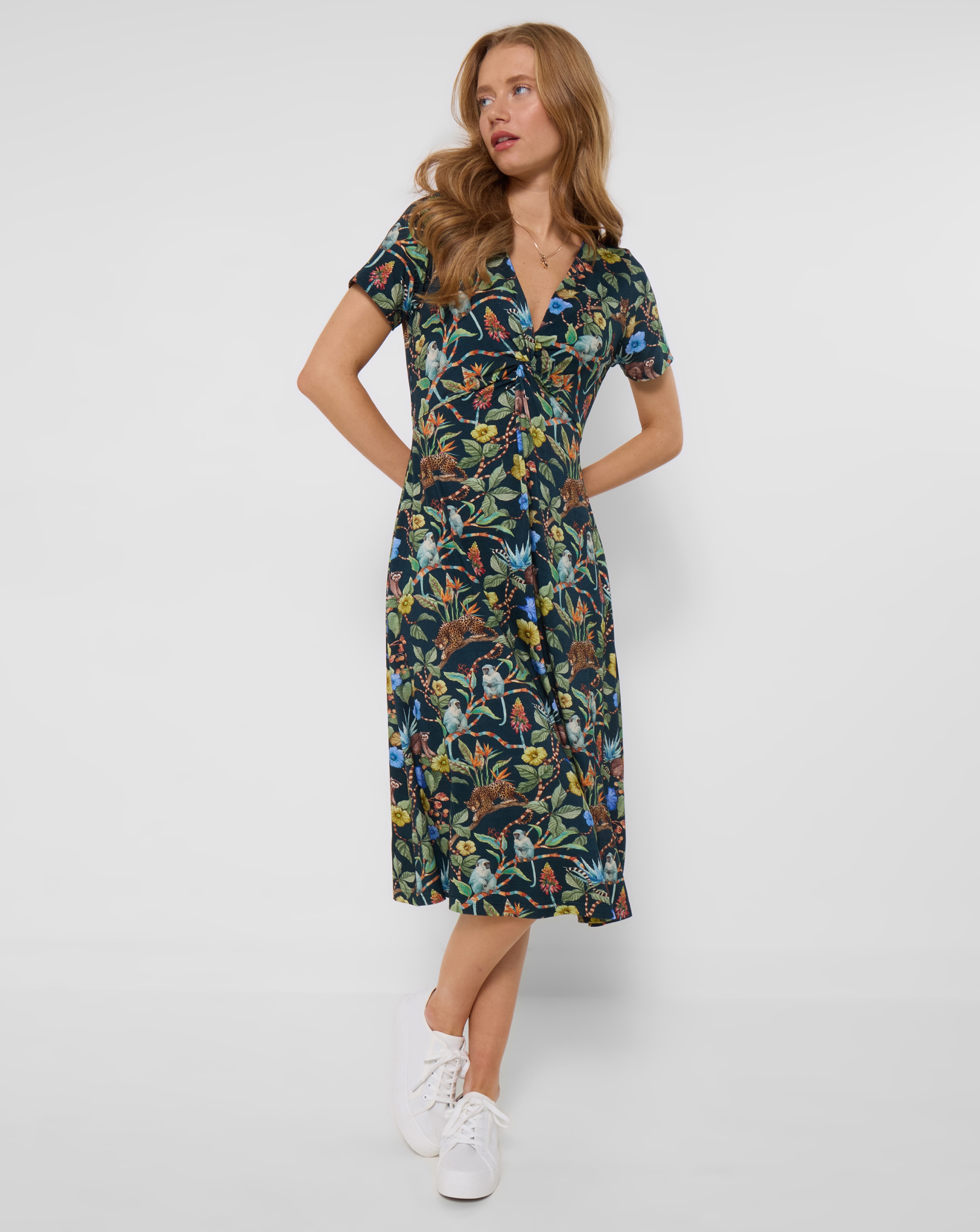 Azalea Twist Jersey Dress