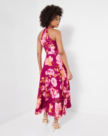 Joe Browns Lulu Floral Halter Neck Dress Petite