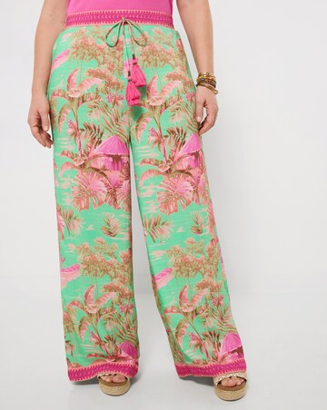 Joe Browns Summer Scenes Wide Leg Trousers