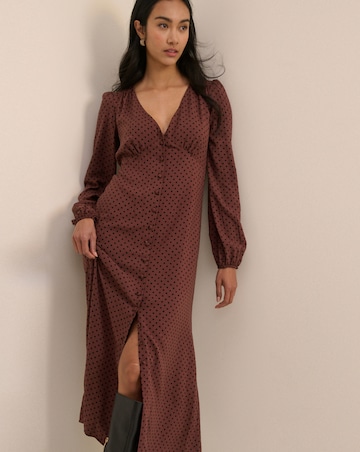 NOBODY CHILD KENNEDY MIDI DRESS