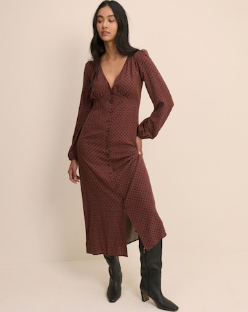 NOBODY CHILD KENNEDY MIDI DRESS
