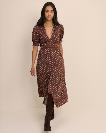 NOBODYS CHILD FRANCES MIDI DRESS