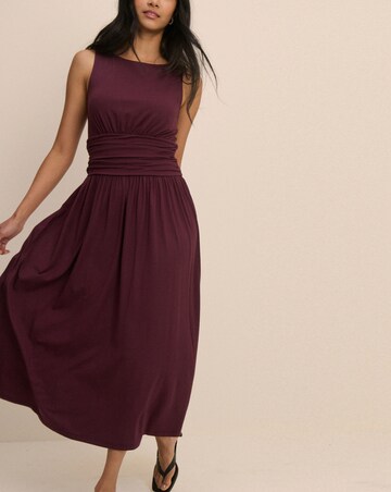 NOBODYS CHILD AYLA MIDI JERSEY DRESS