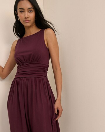 NOBODYS CHILD AYLA MIDI JERSEY DRESS