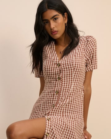 NOBODYS CHILD ZEYNA MIDI DRESS