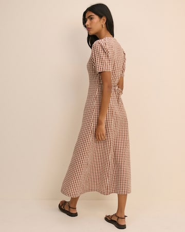 NOBODYS CHILD ZEYNA MIDI DRESS