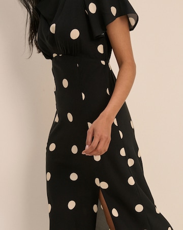 NOBODYS CHILD CHERYL MIDI DRESS