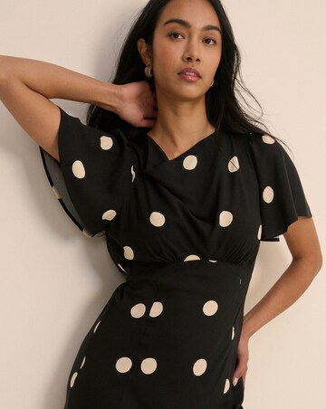 NOBODYS CHILD CHERYL MIDI DRESS