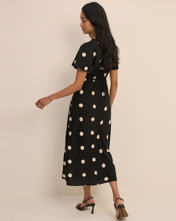 NOBODYS CHILD CHERYL MIDI DRESS