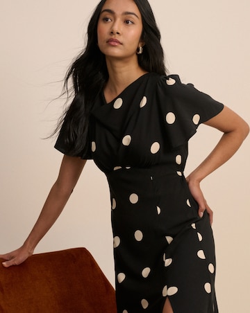 NOBODYS CHILD CHERYL MIDI DRESS