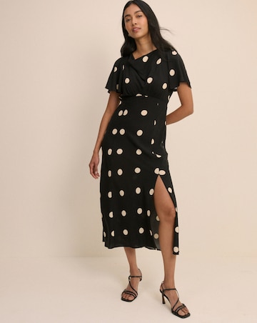 NOBODYS CHILD CHERYL MIDI DRESS