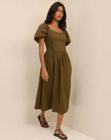 NOBODYS CHILD MARA MIDI DRESS