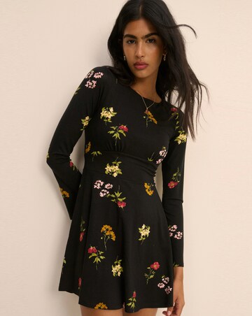 NOBODYS CHILD LS TATE MINI JERSEY DRESS