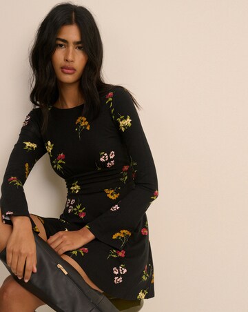 NOBODYS CHILD LS TATE MINI JERSEY DRESS