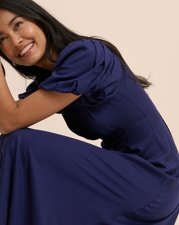 NOBODYS CHILD PETITE QUINN MIDI DRESS