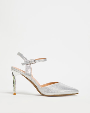 Joanna Hope Diamante Heel Occasion Shoe - Extra Wide Fit (EEE)