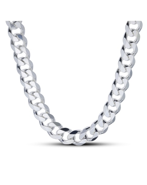 Silver Curb Chain 22 Inch