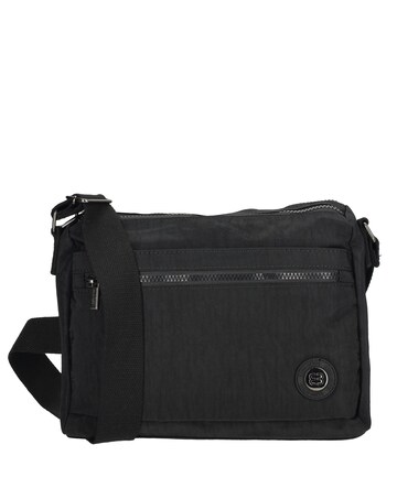 Enrico Benetti Suzie Single Handle Crinkle Nylon Shoulderbag