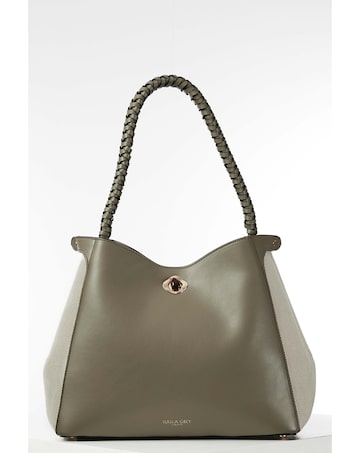 Luella Grey Adriana Sage Hobo Tote