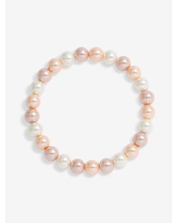 Jon Richard Pink Pearl Bracelet