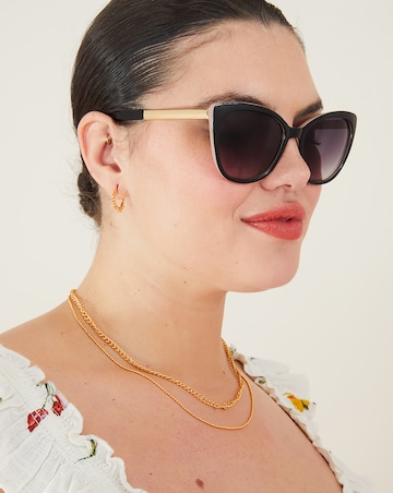 Accessorize Classic Cateye Sunglasses