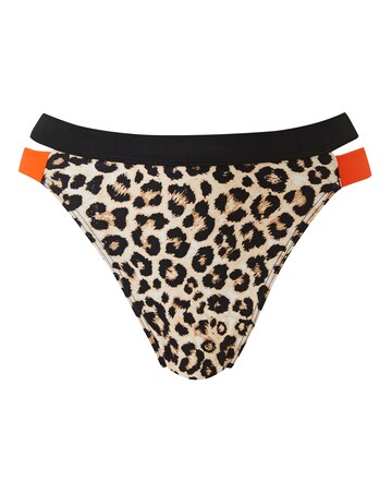 Animal Print Hipster Bikini Brief