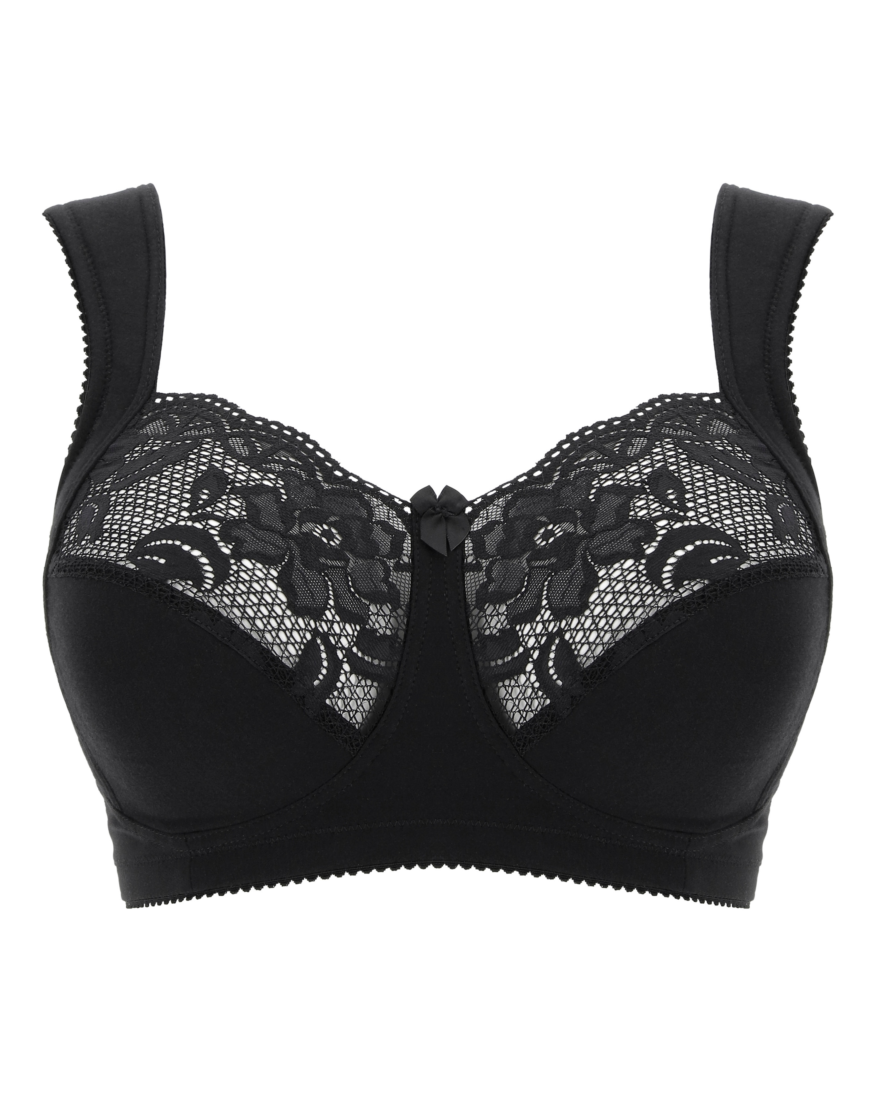 Miss Mary Lovely Lace Bra Black