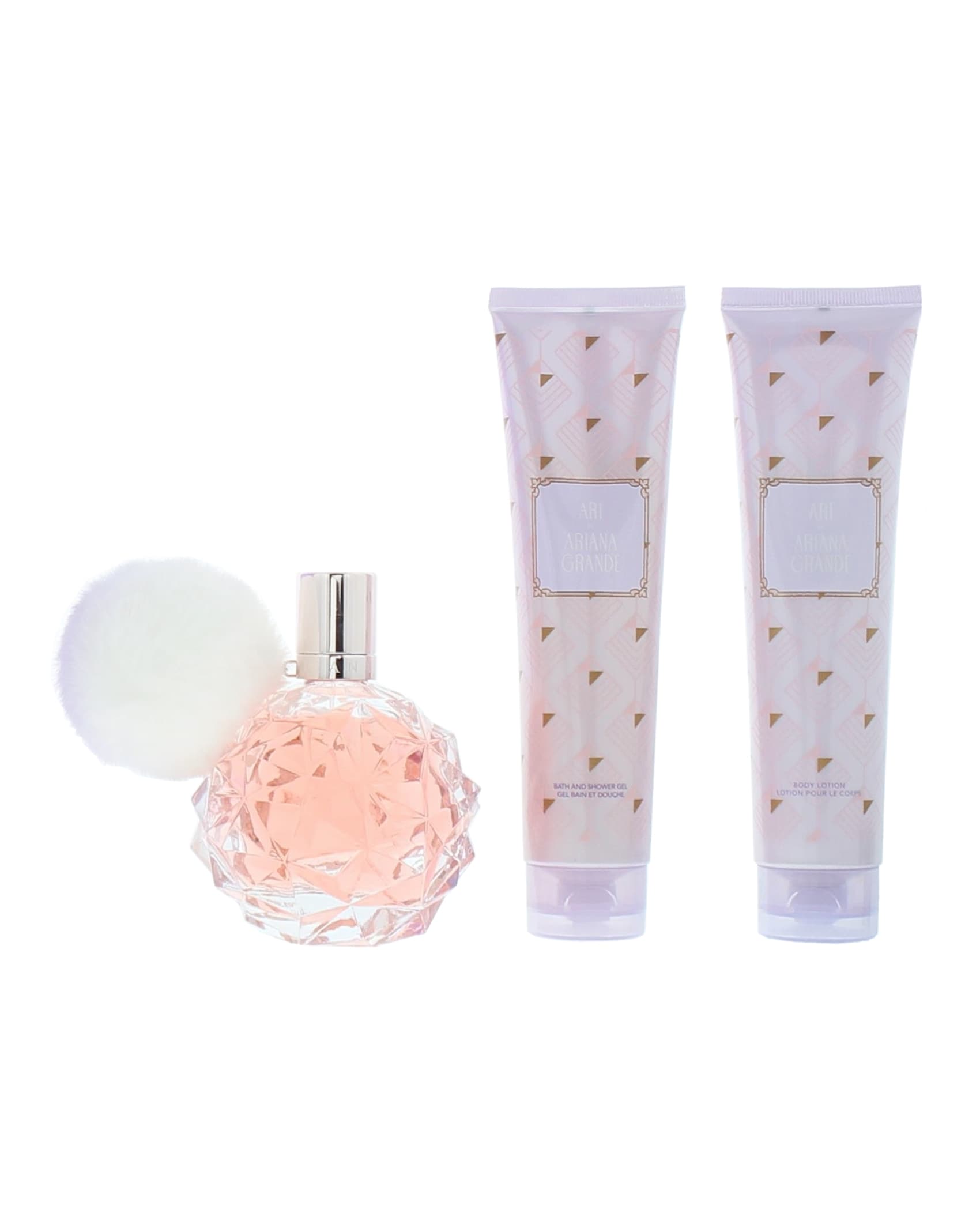 Ariana Grande Ari Eau De Parfum Body Lotion Shower Gel Gift Set
