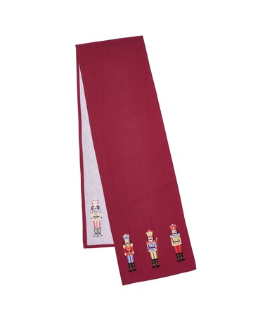 Catherine Lansfield Christmas Nutcracker Cotton Dining Table Runner