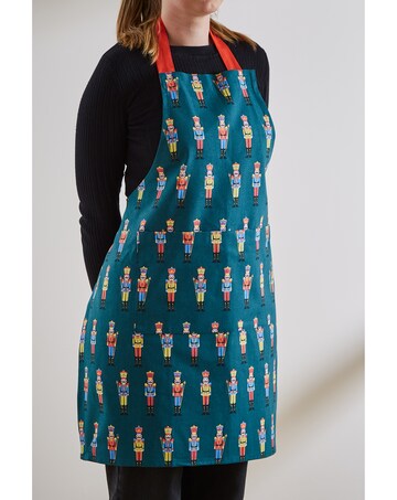 Catherine Lansfield Christmas Nutcracker Cotton Adult Kitchen Apron