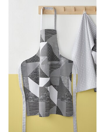 Catherine Lansfield Larsson Geo Cotton Kitchen Adult Apron