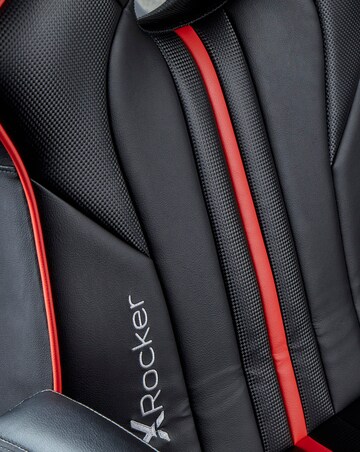 X Rocker Torque 2.1 Stereo Audio Gaming Chair with Vibration - Black / Red
