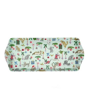 Christmas Cats Small Tray