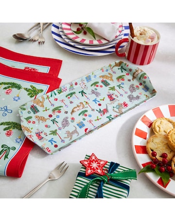 Christmas Cats Small Tray
