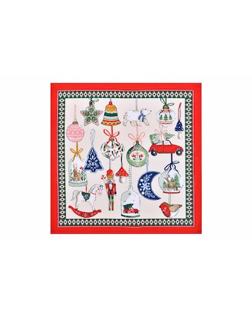 Xmas Ornaments Ctn Napkin 2Pk