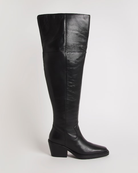 Western Over The Knee Boots Ex Wide C