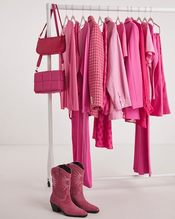 Maeve Leather Embroidered Western Cowboy Calf Boots - Wide Fit (E) Standard Calf