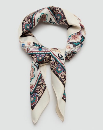 Mango Floral Printed Scarf